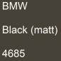 Preview: BMW, Black (matt), 4685.